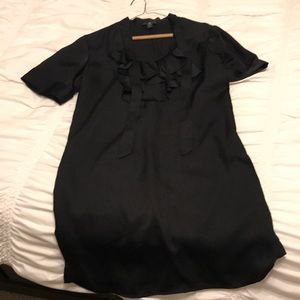 Black silk Gap dress. Medium